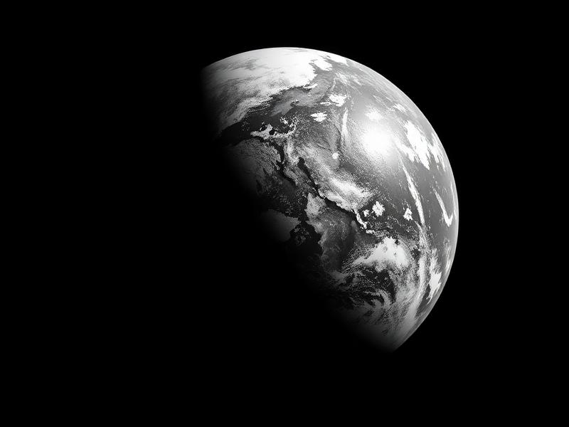Earth from space showing our planet's energy needs